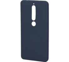 EPICO Pružný plastový kryt pro Nokia 6.1 SILK MATT - modrý_1359857557