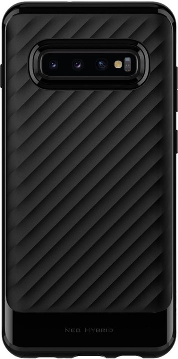 Spigen Neo Hybrid Galaxy S10+, černá_453360757