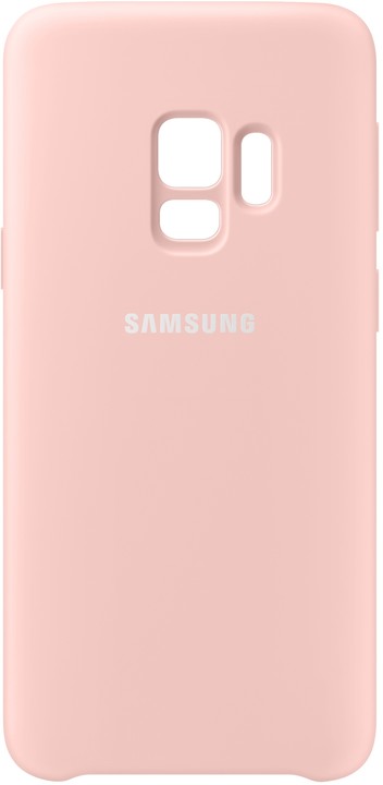 Samsung silikonový zadní kryt pro Samsung Galaxy S9, růžový_27591198