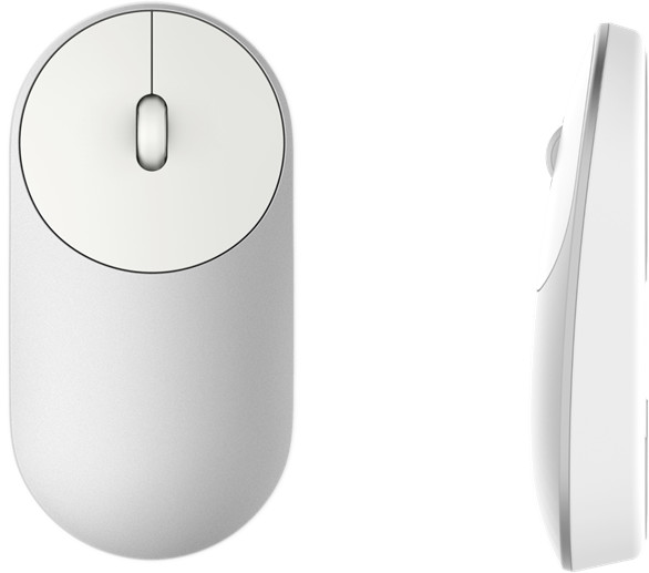Xiaomi Mi Portable Mouse, stříbrná_1996690050