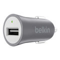 Belkin USB nabíječka MIXIT Metallic do autozásuvky 1x2.4A, šedá_1521619775