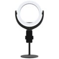 Devia selfie stojan se světelným prstencem 8” (20,32 cm), univerzální, černá_729873774