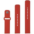 FIXED set silikonových řemínků Silicone Sporty s Quick Release 20mm pro smartwatch, červená_1450925530