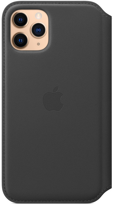 Apple kožené pouzdro Folio na iPhone 11 Pro, černá_1730825856