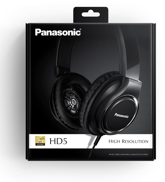 Panasonic RP-HD5E, černá_1193940973