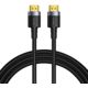 BASEUS kabel Cafule Series, HDMI 2.0, M/M, 4K@60Hz, 3m, černá