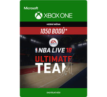 NBA Live 18 - 1050 NBA Points (Xbox ONE) - elektronicky_108481590