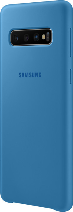Samsung silikonový zadní kryt pro Samsung G973 Galaxy S10, modrá_715139130