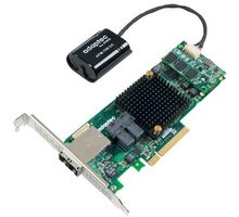 Microsemi Adaptec RAID 8885Q Single SAS/SATA 16 portů (8x int., 8x ext.), x8 PCIe O2 TV HBO a Sport Pack na dva měsíce
