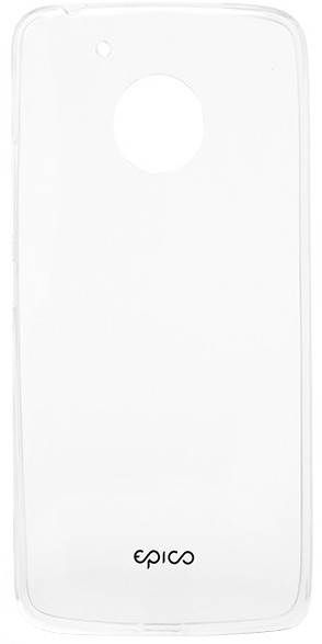 EPICO pružný plastový kryt pro Motorola Moto G5 RONNY GLOSS - bílý transparentní_1913731393
