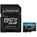 Kingston Micro SDXC Canvas Go! Plus 256GB 170MB/s UHS-I U3 + adaptér_253051956