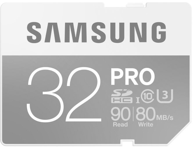 Samsung SDHC PRO 32GB UHS-I U3_539054010