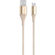 Belkin kabel Premium Kevlar USB-A 2.0 /microUSB, 1,2m - zlatý