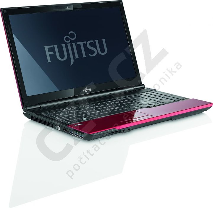 Fujitsu Lifebook AH532, červená_362299016