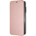 GUESS PU Leather Book Case Iridescent pro iPhone XS Max, růžovo/zlatá_1042641370