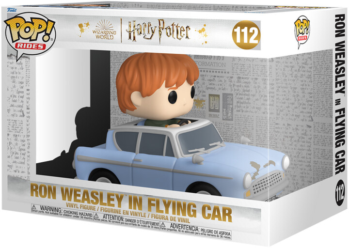 Figurka Funko POP! Harry Potter - Ron Weasley with Flying Car_1807201975