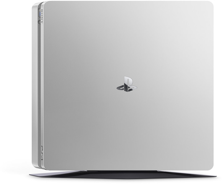 PlayStation 4 Slim, 500GB, stříbrná + 2x DS4_1052464900