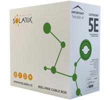 Solarix instalační kabel CAT5E UTP PVC E 305m/box SXKD-5E-UTP-PVC_131393487