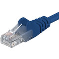 UTP síťový kabel kat.6 PC-HUB - 0,25m, modrá