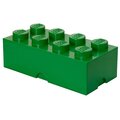 Úložný box LEGO, velký (8), tmavě zelená