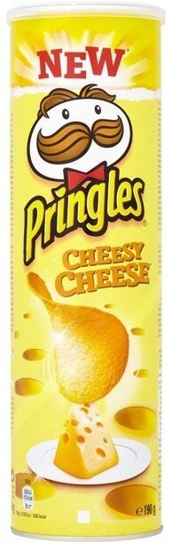 Pringles Cheesy Cheese, chipsy, 165 g