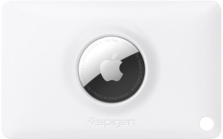 Spigen poutko Air Fit Card Case pro Apple AirTag, bílá_477889505