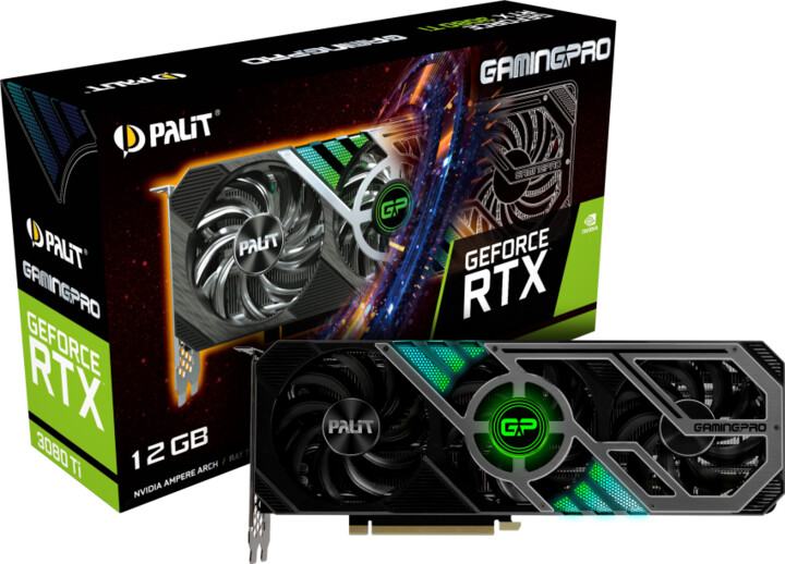 PALiT GeForce RTX3080 Ti GamingPro, LHR, 12GB GDDR6X
