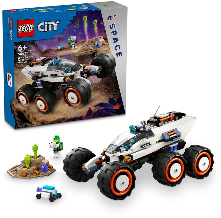 LEGO® City 60431 Průzkumné vesmírné vozidlo a mimozemský život_792493877