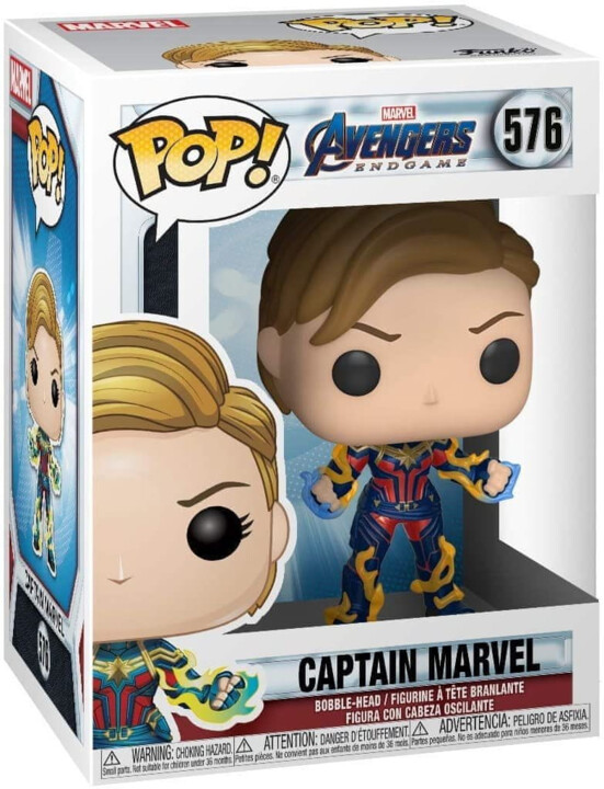 Figurka Funko POP! Marvel: Avengers Endgame - Captain Marvel with New Hair_1249532152