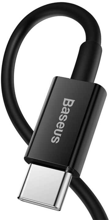 BASEUS kabel Superior Series USB-C - Lightning, rychlonabíjecí, 20W, 2m, černá_443974831