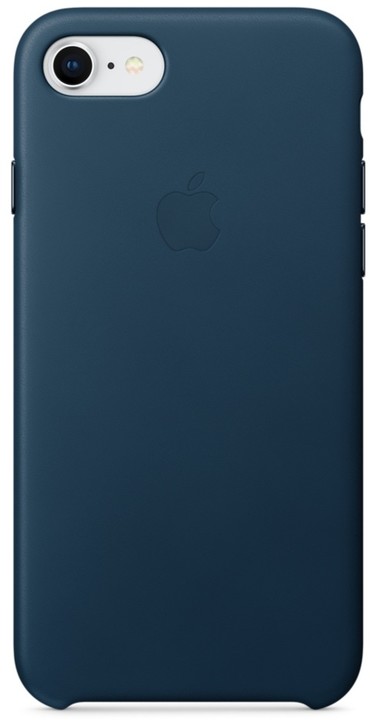 Apple kožený kryt na iPhone 8/7, vesmírně modrá_658279938