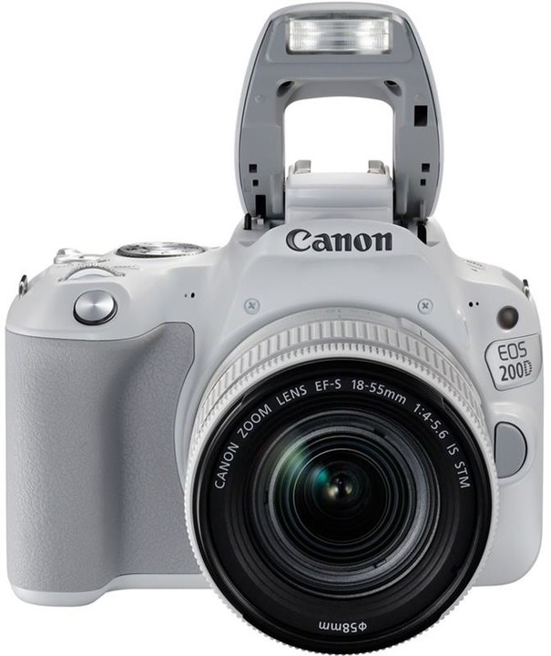 Canon EOS 200D + 18-55mm IS STM, bílá_1005121303