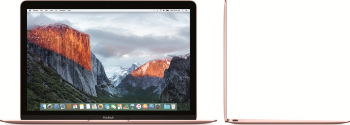 Apple MacBook 12, růžovězlatá_1185036225