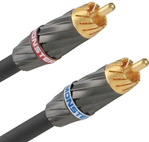 Monster sterofonní kabel se cinch konektory, 3 m_1389050709
