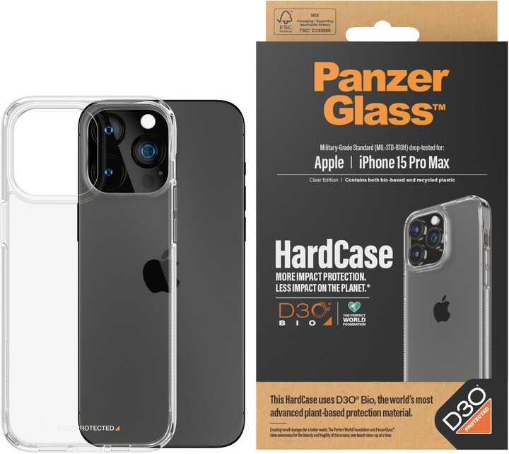 PanzerGlass ochranný kryt HardCase D3O pro Apple iPhone 15 Pro Max_1988592873