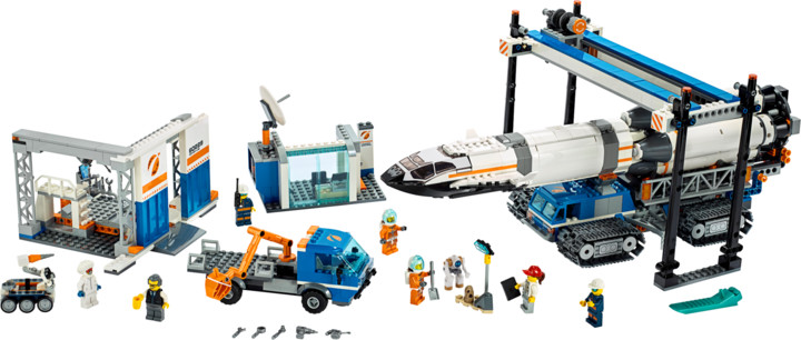LEGO® City 60229 Montáž a přeprava vesmírné rakety_1096142474
