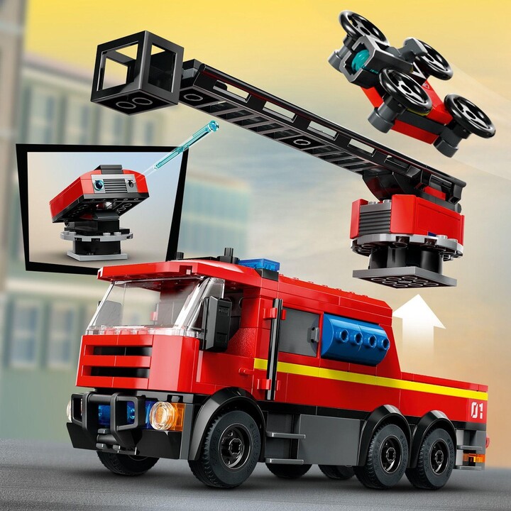 LEGO® City 60414 Hasičská stanice s hasičským vozem_2035800561