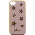 Guess Stars Soft PU Pouzdro Pink pro iPhone 7