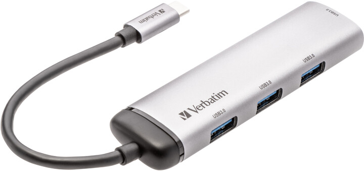 Verbatim víceportový USB-C™ Hub, 4x USB 3.2_113837394