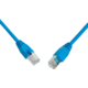 Solarix Patch kabel CAT6 SFTP PVC 3m modrý snag-proof