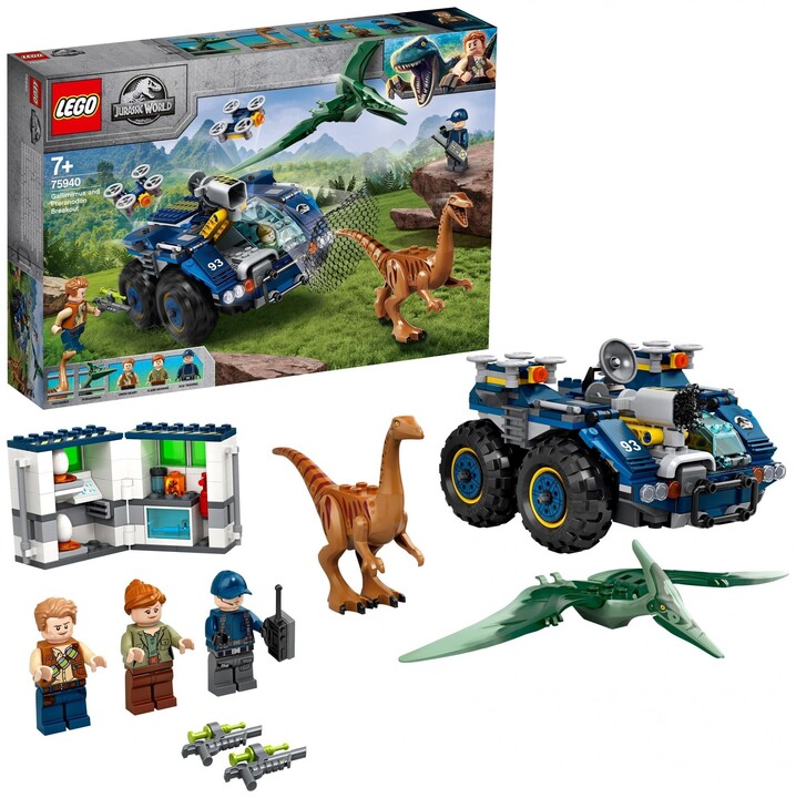 LEGO® Jurassic World 75940 Útěk gallimima a pteranodona_48619623
