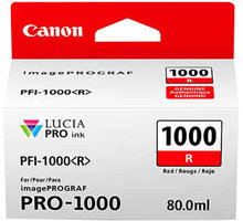 Canon PFI-1000R, red 0554C001