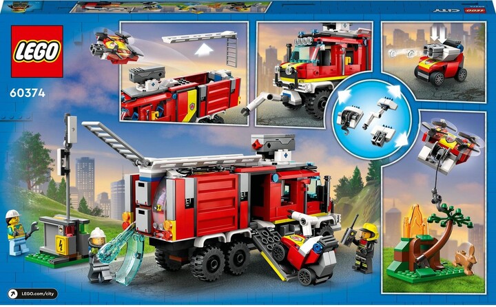 LEGO® City 60374 Velitelský vůz hasičů_279923469