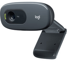 Logitech HD Webcam C270, šedá_1678124673