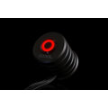 Alphacool Powerbutton with push-button 19mm red lighting - deep black_561419607