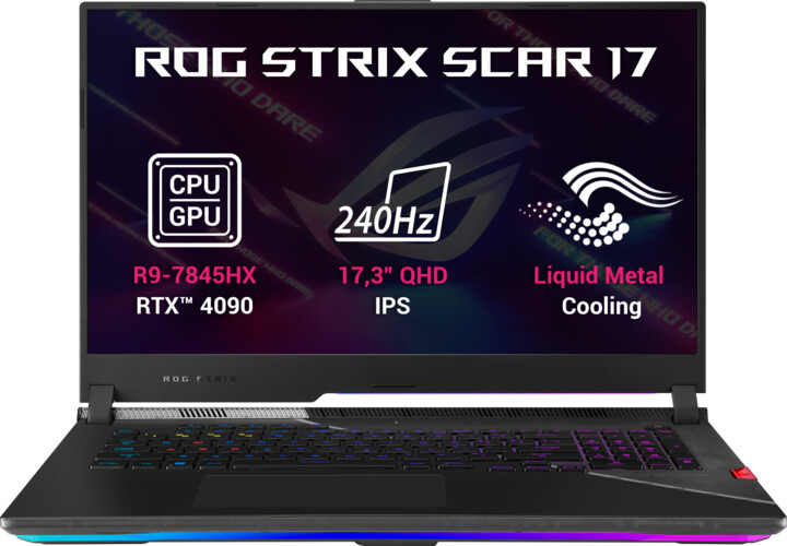 ASUS ROG Strix SCAR 17 (2023) G733, černá_123348068