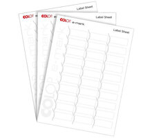 COLOP e-mark® label sheets 48 x 18 mm, 10 x A4 (30xlabel na archu)