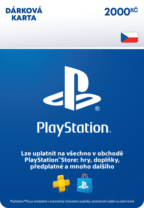 PlayStation Store - Dárková karta 2 000 Kč - elektronicky_777916954