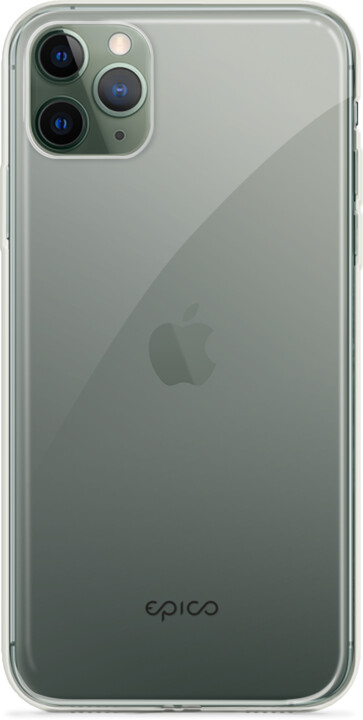 EPICO twiggy gloss ultratenký plastový kryt pro iPhone 11 Pro Max, bílá transparentní_1915021620