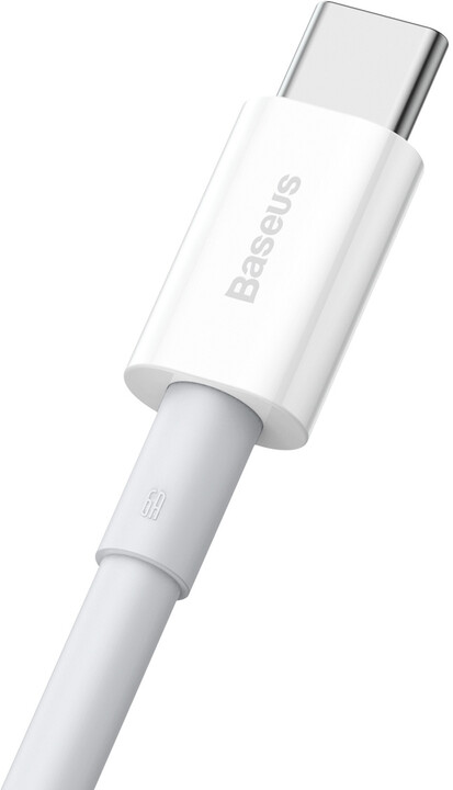 BASEUS kabel Superior Series USB-A - USB-C, rychlonabíjecí, 66W, 2m, bílá_223205577